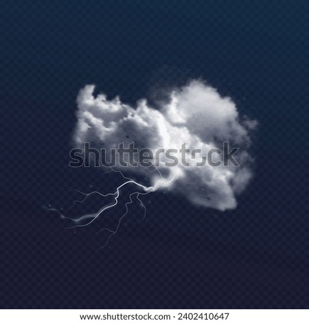 Very Realistic Vector Cloud And Rain, Possible To Change The Size.