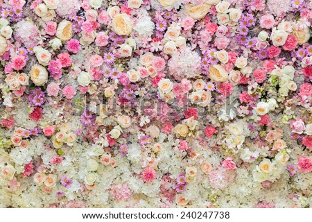 flower bouquets , bunch of flowers Royalty-Free Stock Photo #240247738
