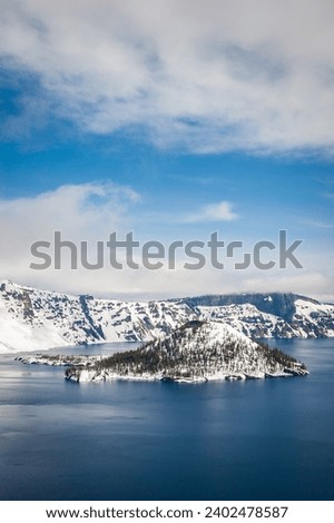 Crater Lake National Park in Oregon, USA Royalty-Free Stock Photo #2402478587