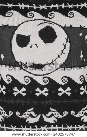 Christmas and New Year Design. Fair Isle Seamless Knitting Pattern