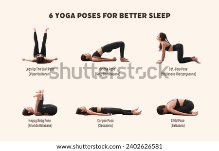 Yoga Poses and Exercises for Better Sleep 