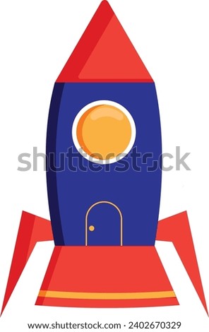 the Rocket of astronaut kids