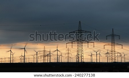 Renewable energy: generation and distribution of electricity