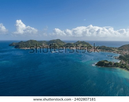 Guadeloupe - Les Saintes - Terre-de-Haut is the largest of the eight small islands that make up Les Saintes and feels like a slice of southern France transported to the Caribbean