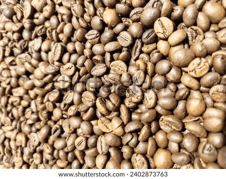 Medium roast coffee beans as back ground