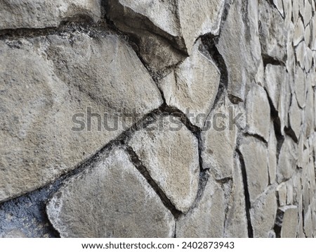  Beautiful pattern of natural stones wall design, image for mobile phone screen, display, wallpaper