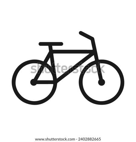 bicycle icon vector ilustration logo design