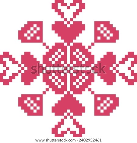 pixel heart pixel illustration pixel