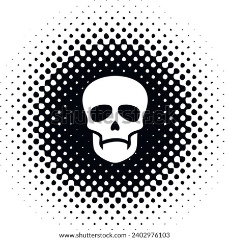 Digital skull, grunge vintage design t shirts
