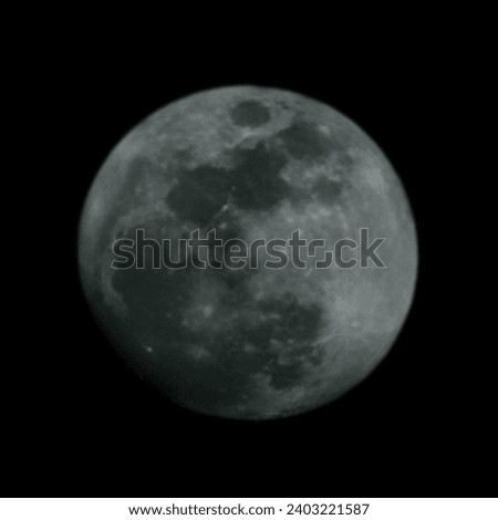 Wonderful moon picture zoom in