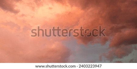 breathtaking red-orange clouds - natural view - desktop wallpaper - wallpaper - pc wallpaper, desktop background, clouds desktop wallpaper