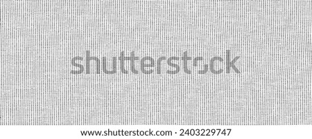 Vector fabric texture. Distressed texture of weaving fabric. Grunge background. Abstract halftone vector illustration. Overlay to create interesting effect and depth. Black isolated on white. EPS10. Royalty-Free Stock Photo #2403229747