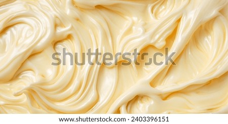 icing cream frosting texture background close-up