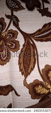 Image about printing flower design