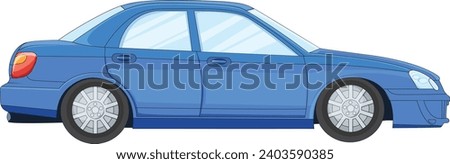 Car vector isolated on white background
