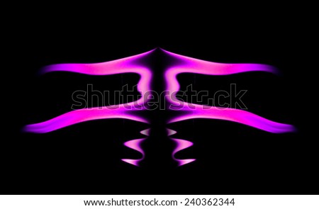 Fire purple pattern
