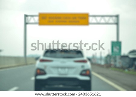 Royalty high quality free stock photo of abstract blur and defocused car, motor on the highway road with copy space for text or advertising