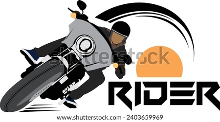 Face Less Bike Rider Logo