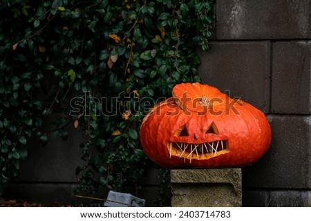 Pumpkin carving, for the up coming Halloween.