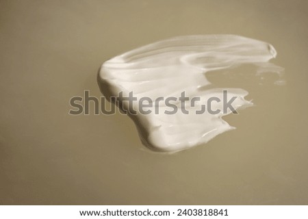 face cream on a light background