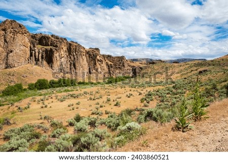 Overlook at Succor Creek State Natural Area, Oregon Royalty-Free Stock Photo #2403860521