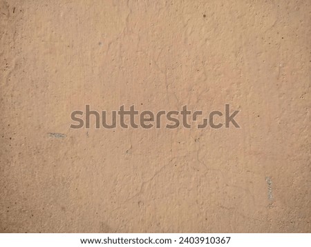 Painted yellow colour cement wall texture background. Blank empty clean yellow colour cement wall surface. Landscape photo
