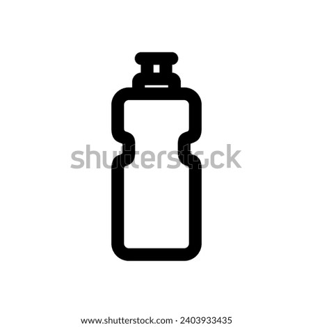 Water Bottle icon design template