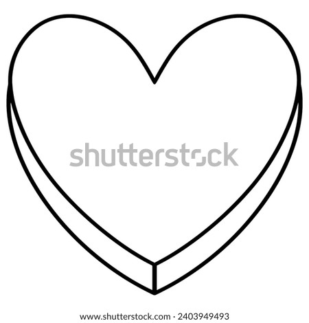 Valentine day clipart outline, valentine coloring clipart, love clipart doodle