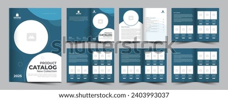 Product catalog or catalogue template design. Royalty-Free Stock Photo #2403993037