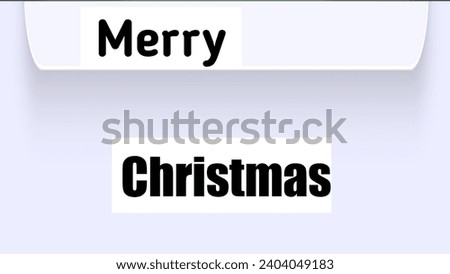 Christmas holiday background, Merry Christmas poster design small snow Christmas trees Merry Christmas logo design 