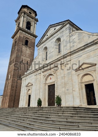 Cathedral of Torino, Italy. "Cattedrale metropolitana di San Giovanni Battista"  Royalty-Free Stock Photo #2404086833