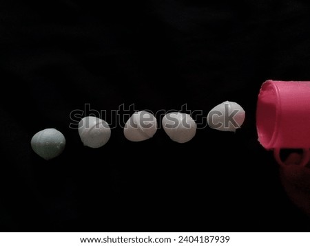 Best cup eggs and black background picture