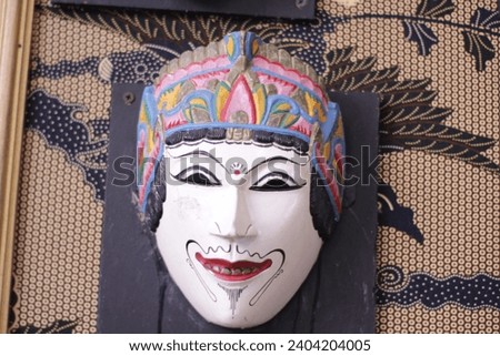 malangan mask character protagonis of topeng malangan