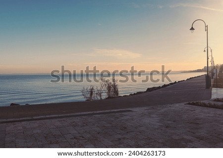 Waterfront at the Lake Balaton in Siofok,Hungary. High quality photo