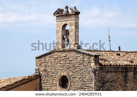 Chapel of the White Penitents in Gordes commune, France Royalty-Free Stock Photo #2404285931