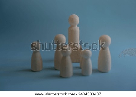 leadership human resources motivation to success, management conception, success leader in performance opportunity  recruitment in vision of business team, growth by knowledge to professional position Royalty-Free Stock Photo #2404333437