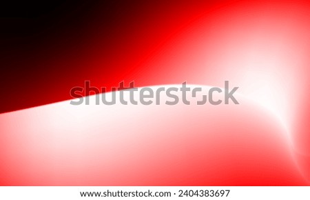 Blurry liquid waves and abstract red background and gradient