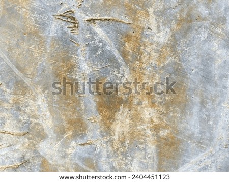 Concrete wall with discolored plant pattern abstract horizontal background texture