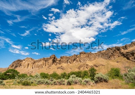 Overlook at Succor Creek State Natural Area, Oregon Royalty-Free Stock Photo #2404465321