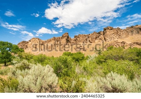 Overlook at Succor Creek State Natural Area, Oregon Royalty-Free Stock Photo #2404465325
