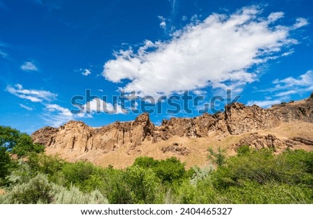 Overlook at Succor Creek State Natural Area, Oregon Royalty-Free Stock Photo #2404465327
