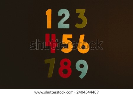 Background or texture of numbers. Finance data concept. Mathematic. Banking or currency. Business and economic growth.