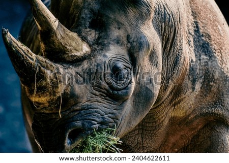 Amazing picture of a rhino 