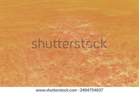 Peach Fuzz abstraction concept picture orange painting wallpaper background perspective surface look like lava