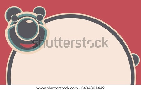 cute and simple vector background