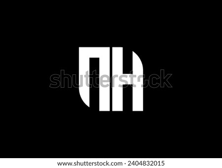 LETTER-NH Stock Vector Images - Avopix.com