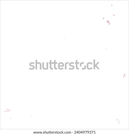 High detailed vector map. Seychelles. Watercolor style. Amaranth pink color.