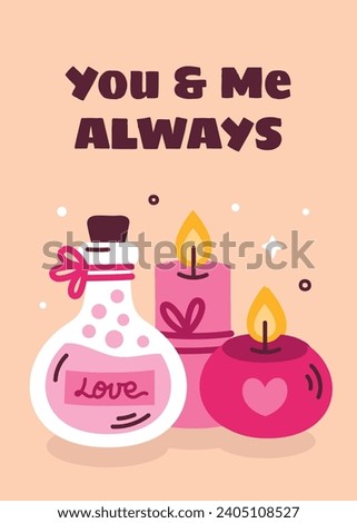 Happy valentines day background. Valentine's Day celebration. February 14. Cartoon Vector illustration Template for Poster, Banner, Post, Flyer, Greeting, Card, Cover. Valentine's day design.