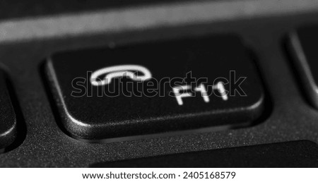 F11 key, option symbol keyboard button background and texture