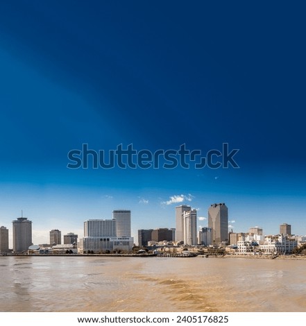 Buildings of New Orleans, Louisiana.